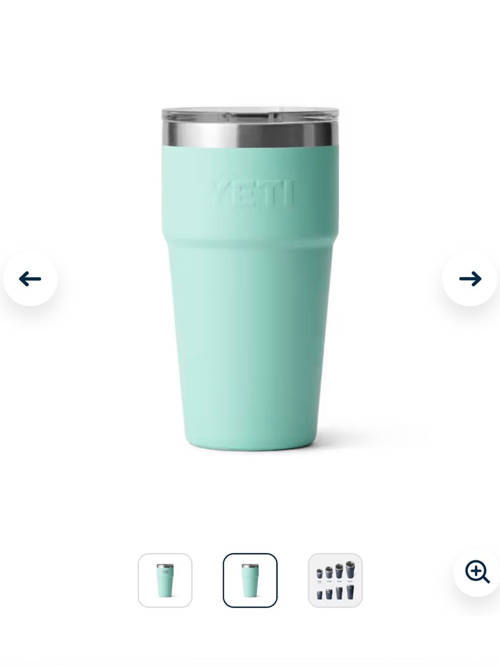 YETI Stackable Rambler Tumbler 591ml — Seafoam
